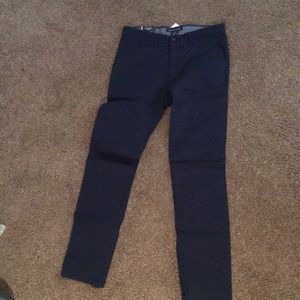 Navy Blue Khaki Pants